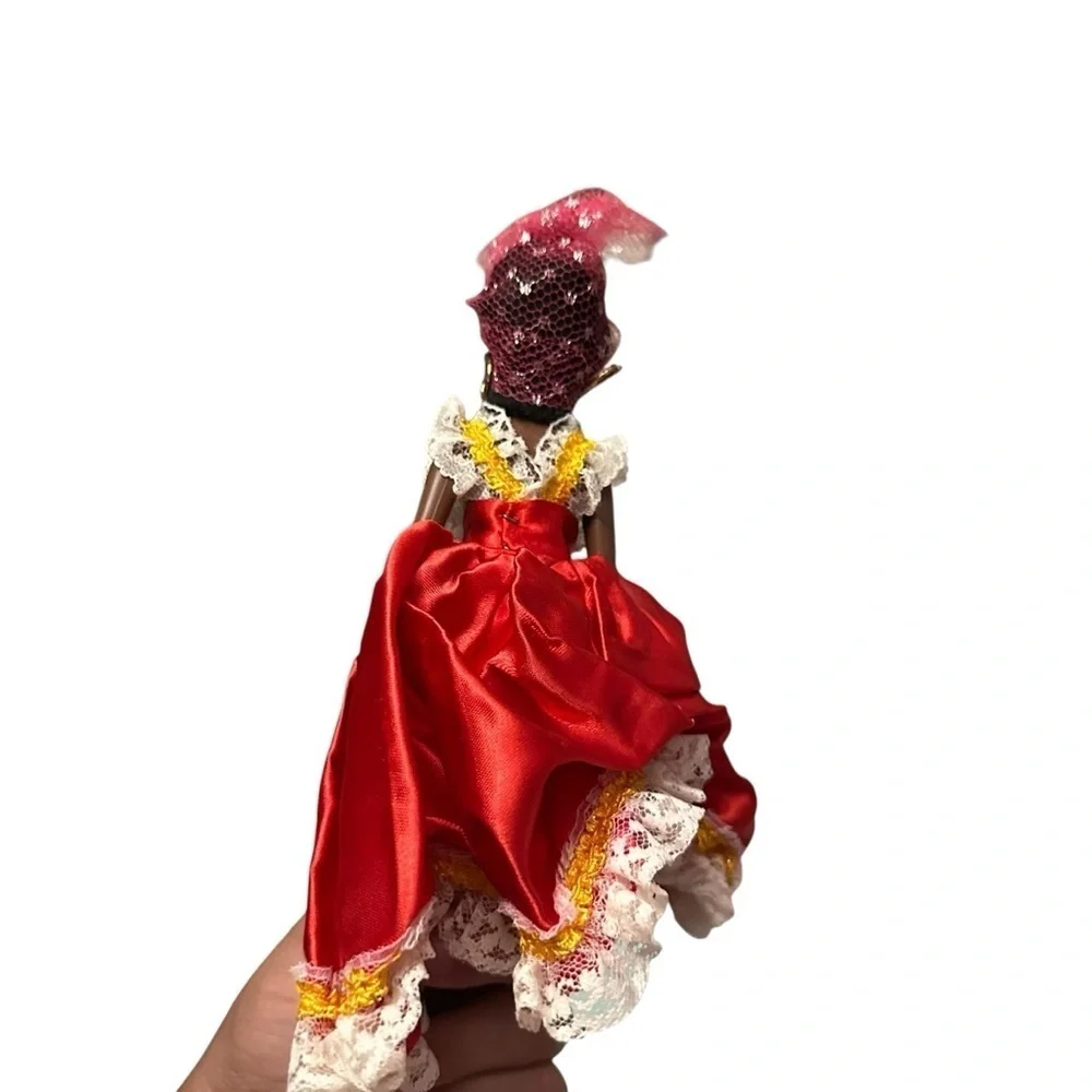 Vintage Set of Four Colorful 1970's Dolls